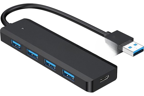 USB-концентратор Gembird UHB-C414, USB, USB 4 порта, USB Type-C