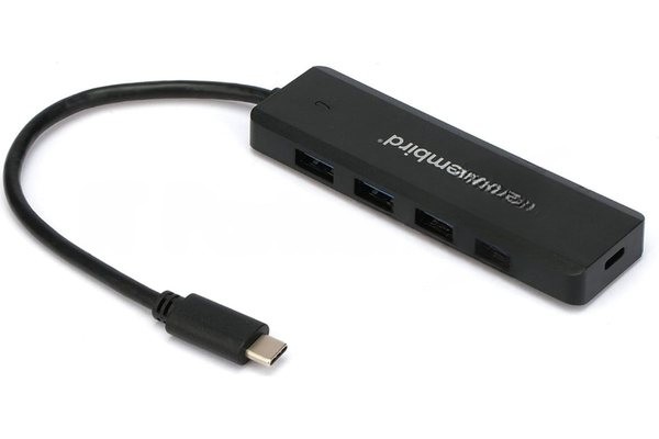 USB-концентратор Gembird UHB-C424, USB Type-C, USB 4 порта, USB Type-C