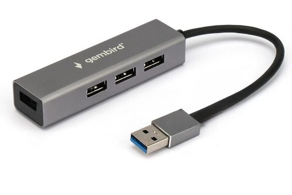 USB-концентратор Gembird UHB-C464, USB 3.0, USB 4 порта, USB
