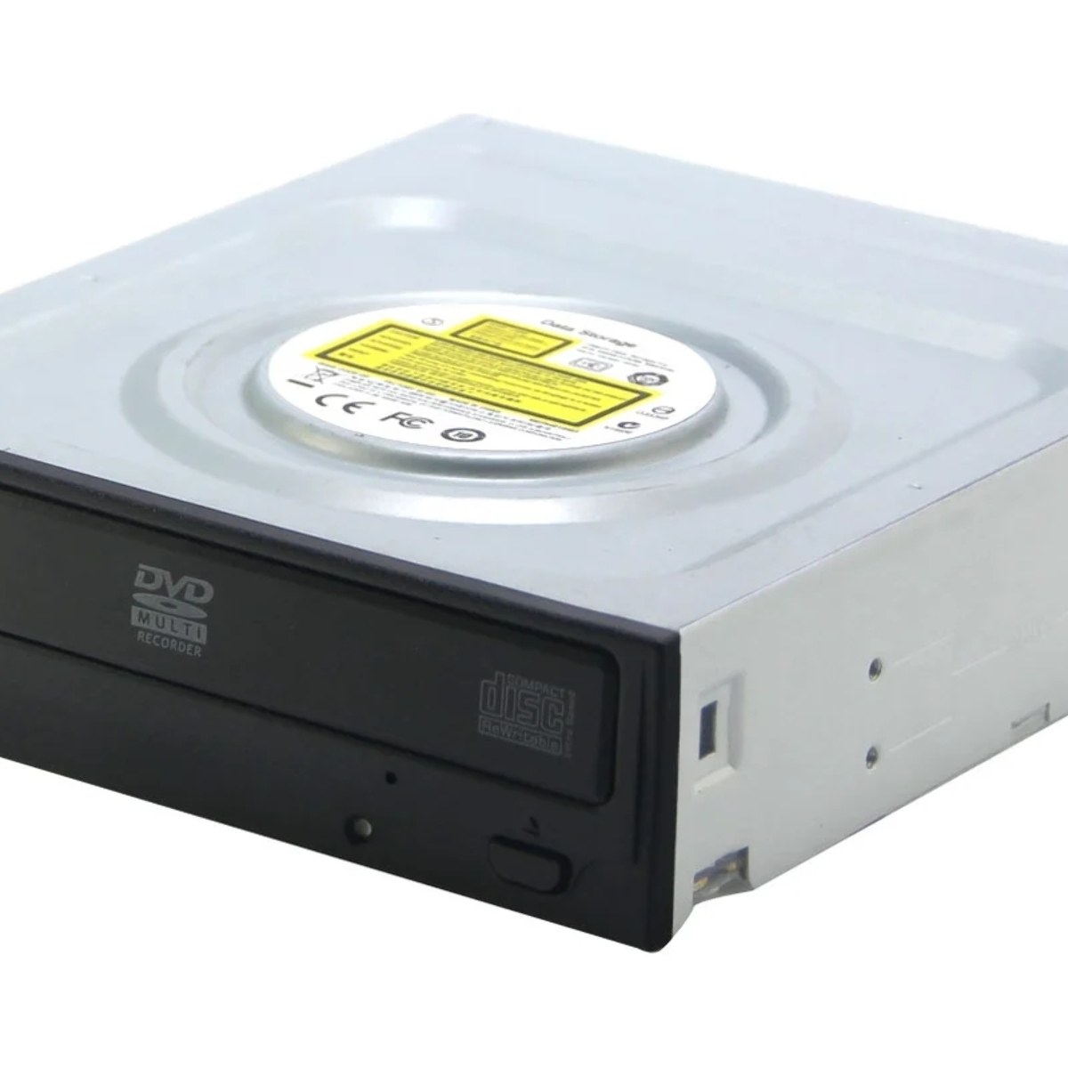 Оптический привод CD/DVD привод Gembird DVD-SATA-02, 5.25", SATA, черный, без упаковки