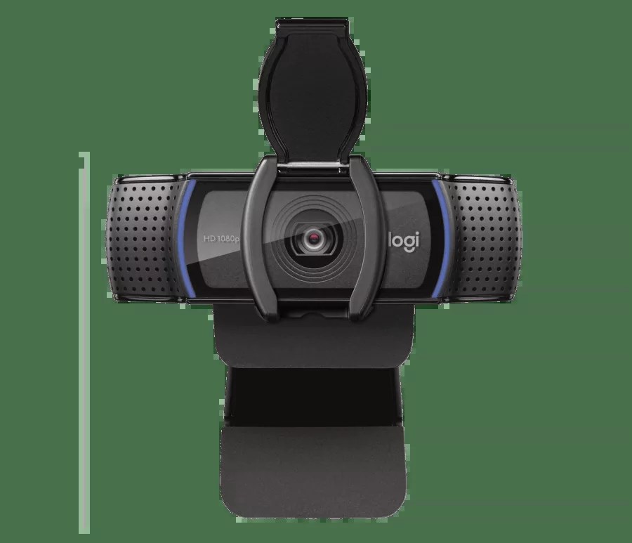 Веб-камера Logitech C920e 1920x1080, 30 кадр/с, USB Type-A, микрофон (2 шт, шумоподавление), автоматическая фокусировка, автоосвещение, шторка приватности, универсальное крепление