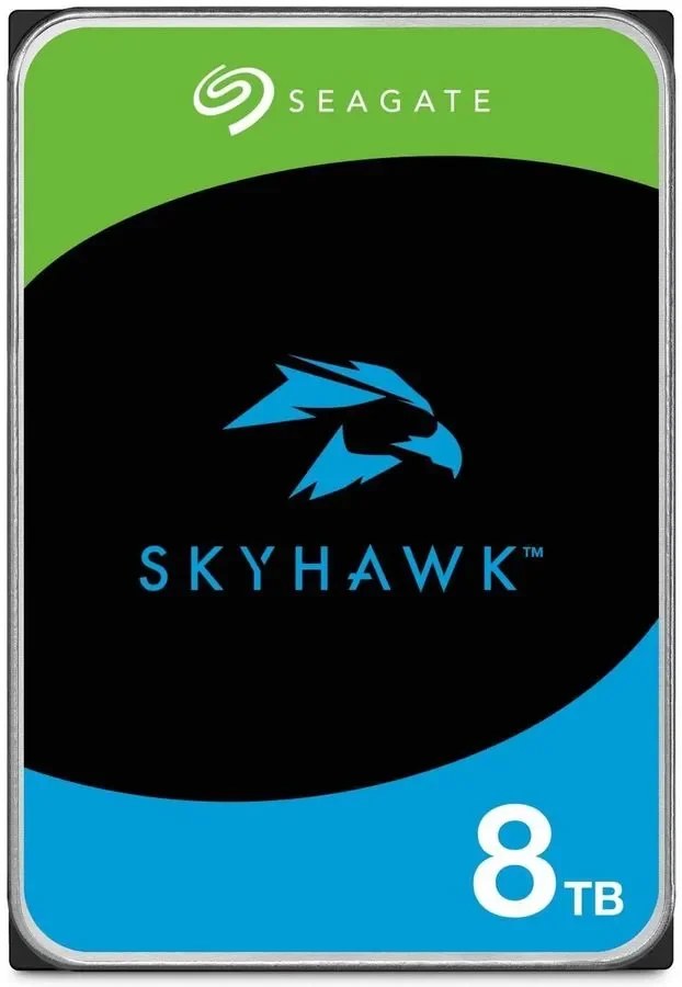 Жесткий диск HDD Seagate SkyHawk 8Tb 7200rpm SATA 256Mb 3.5"