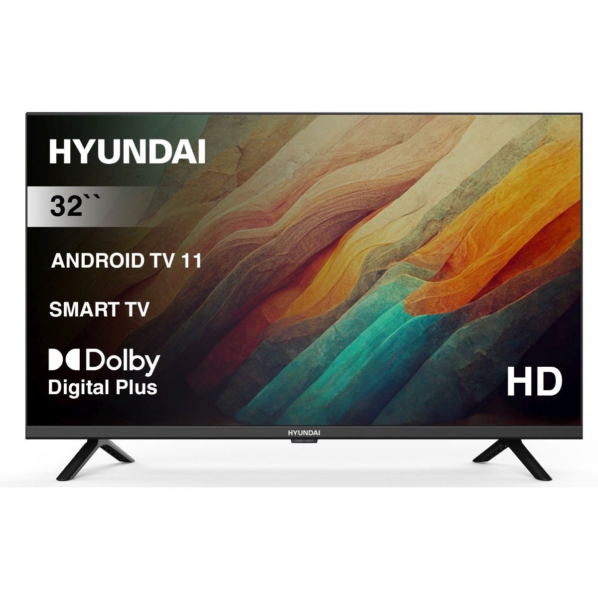 Телевизор Hyundai 32" H-LED32BS5002 черный LED HD 60Hz Smart TV