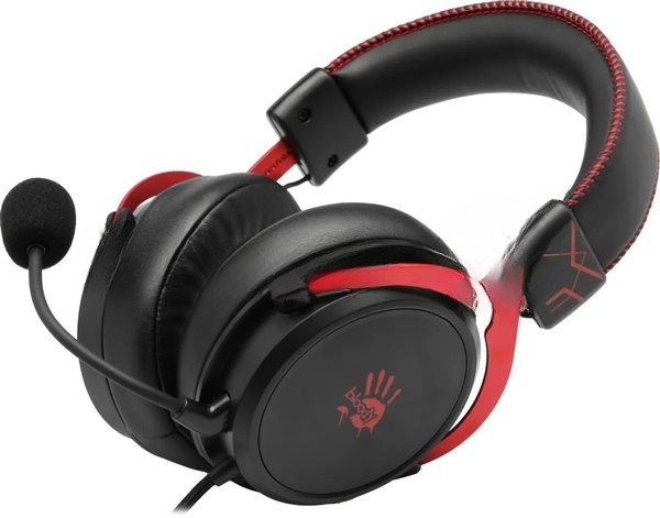 Гарнитура Bloody M590i Sports красный-чёрный, проводная, USB