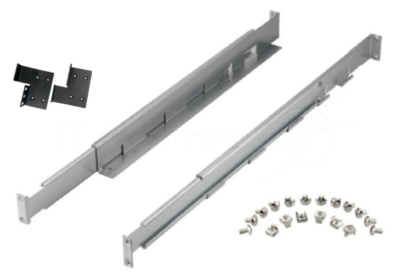 Шасси Systeme Electric Rail Kit 19", нагрузка до 60кг, регулируемый 480-780 мм для ИБП SRTSE 1-3КВА и SRVSE 1-3КВА, силовых модулей ИБП SRVSE XL 1-6КВА и SRTSE 5-10КВА, комплектов батарей BPSE36RT2U, BPSE48RT2U, BPSE72RT2U