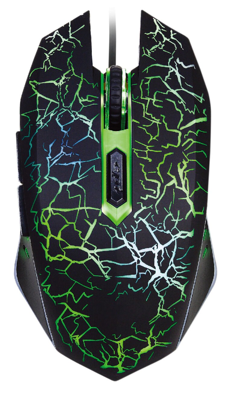 Мышь проводная Oklick 896G черный, 12800 dpi, USB, кнопки - 5