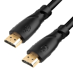 Кабель GCR PROF 10.0m HDMI 2.0, 3D, Ultra HD,60 Hz up to 18GB, Fast Ethernet 18.0 Гбит/с позолоченные контакты, 3Х экран, OD9.0mm, 28/24 AWG