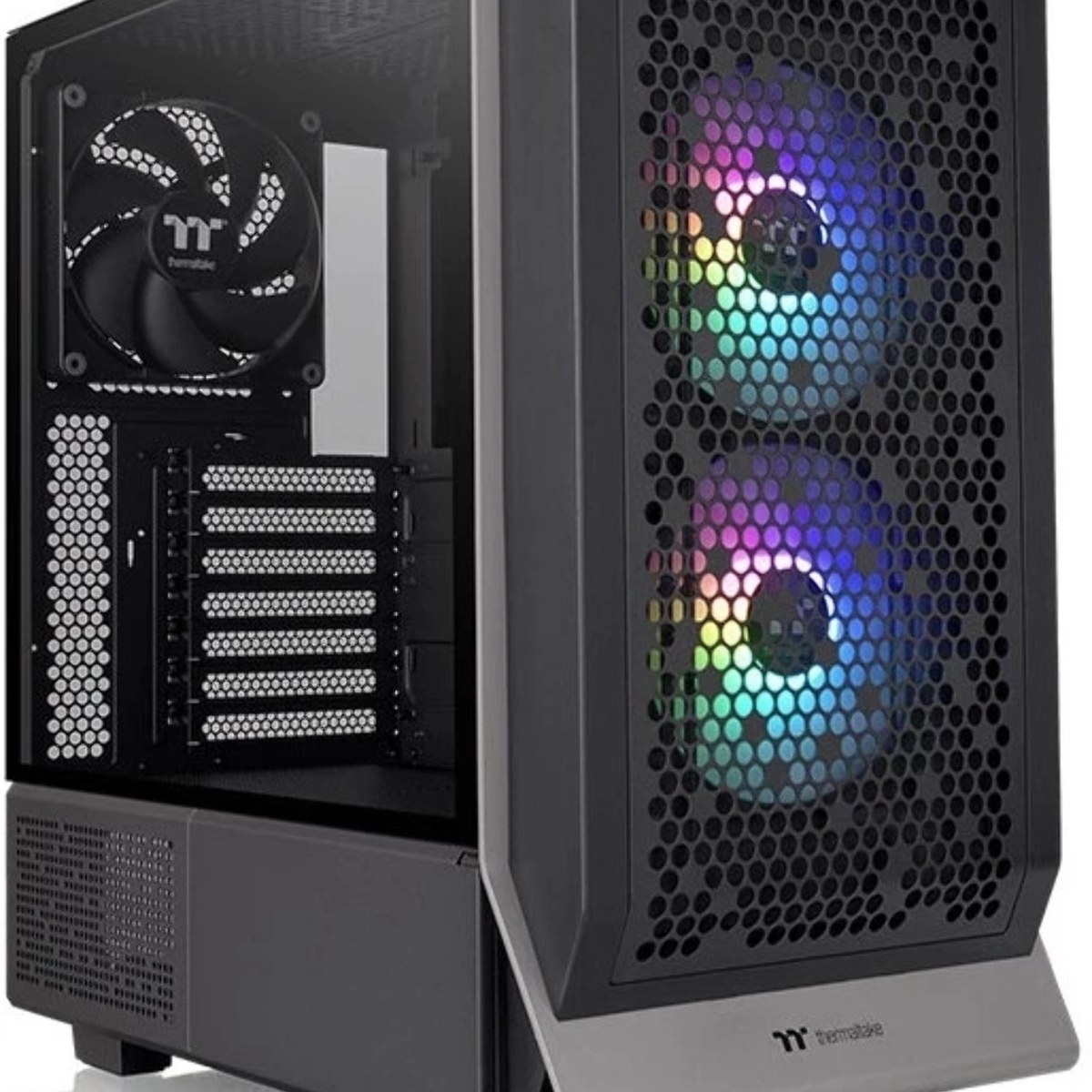 Компьютерный корпус Thermaltake Ceres 300 TG ARGB черный без БП ATX 3x140мм 2xUSB 3.0 1xUSB3.1 audio bott PSU