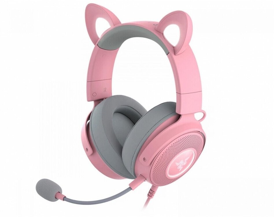 Гарнитура Razer Kraken Kitty V2 Pro розовый, проводная, USB, подсветка