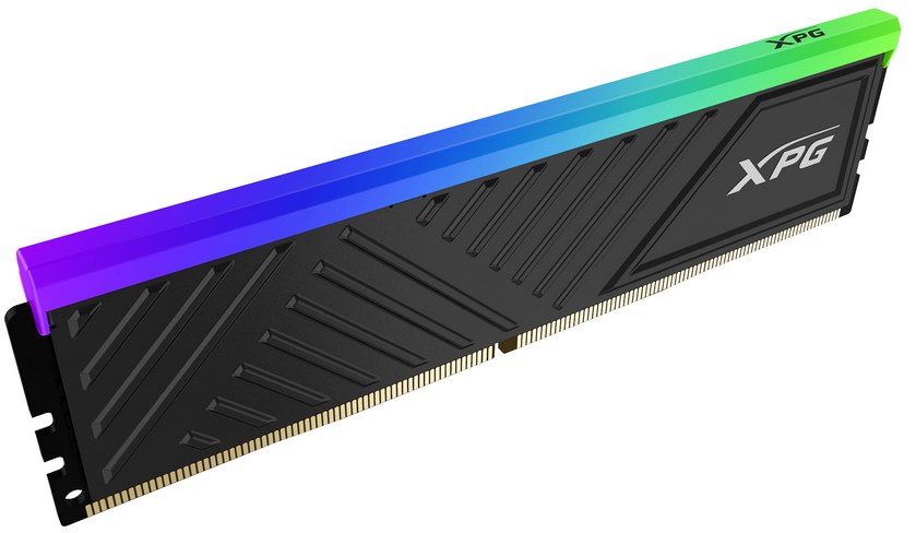 Оперативная память XPG Gaммix D35, DDR4, 16GB (1x16GB), 3200MHz, CL16, DIMM, с радиатором, черный