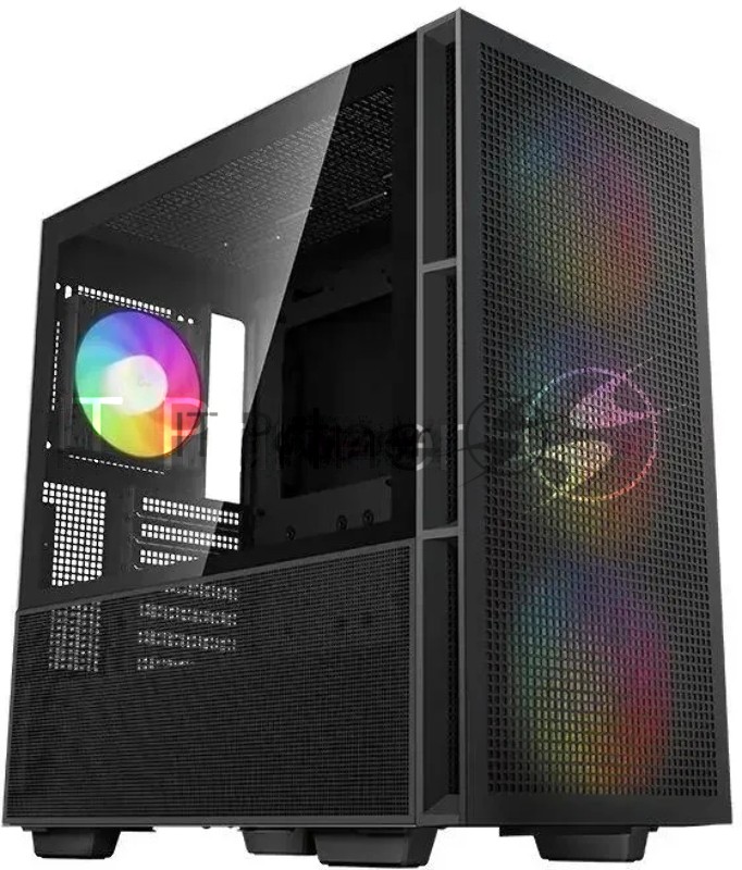 Компьютерный корпус DeepCool CH560 черный (R-CH560-BKAPE4-G-1) (ATX, без БП, 2хUSB, с окном)