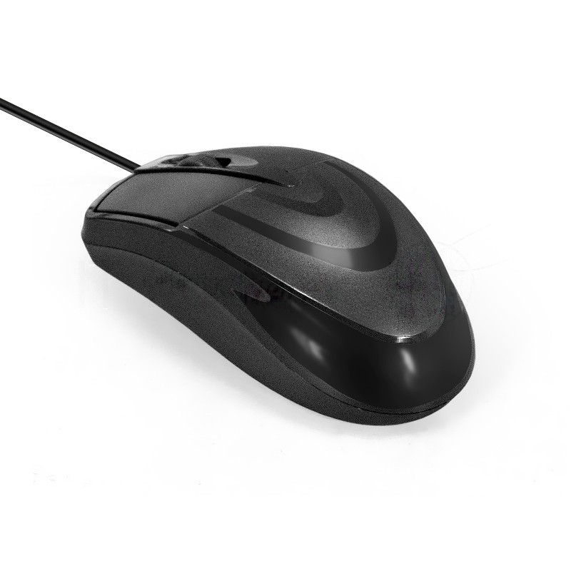 Мышь проводная ExeGate Professional Standard SH-8025 OEM черный, 1000 dpi, USB, кнопки - 3