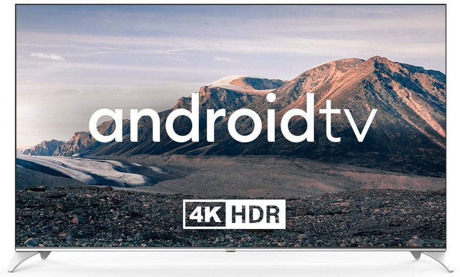 Телевизор Hyundai 75" H-LED75QBU7500 черный/серебристый QLED UHD 60Hz Android TV
