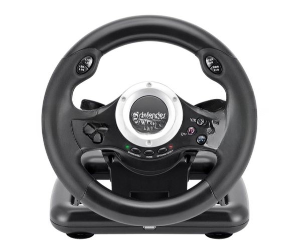 Игровой руль Defender TURBO PRO PC/PS3/PS4/XBOX