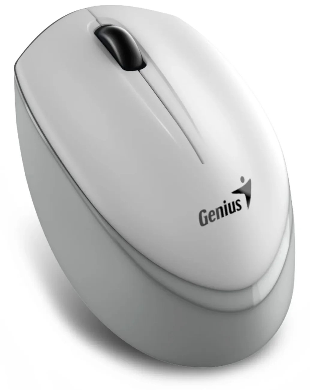 Мышь беспроводная Genius NX-7009 белый/серый, 1200 dpi, радиоканал, USB, кнопки - 3