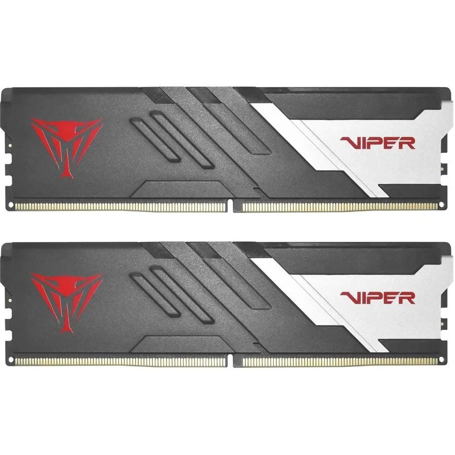 Оперативная память Patriot Viper Venom, DDR5, 64GB (2x32GB), 6000MHz, CL36, DIMM, с радиаторами, черный