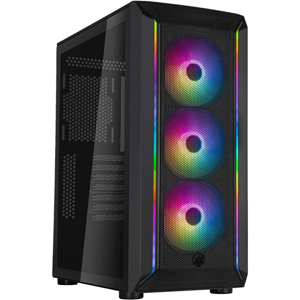 Компьютерный корпус Silverstone G41FA511ZBG0020 High airflow ATX gaming chassis with excellent cooling potential High airflow ATX gaming chassis with excellent cooling potential