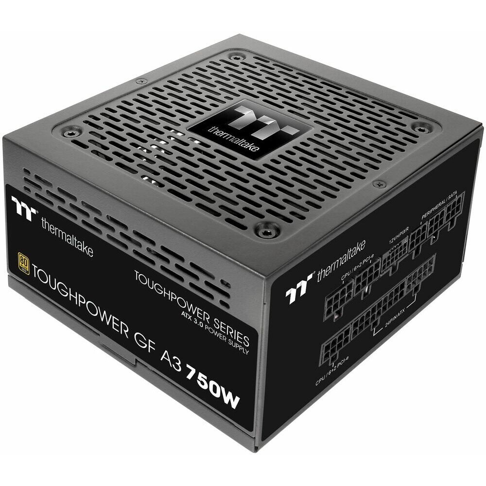 Блок питания Thermaltake Toughpower GF A3/0750W/Fully Modular/Non Light/Full Range/Analog/80 Plus Gold/EU/JP Main CAP PS-TPD-0750FNFAGE-H All Flat Cables/Gen 5