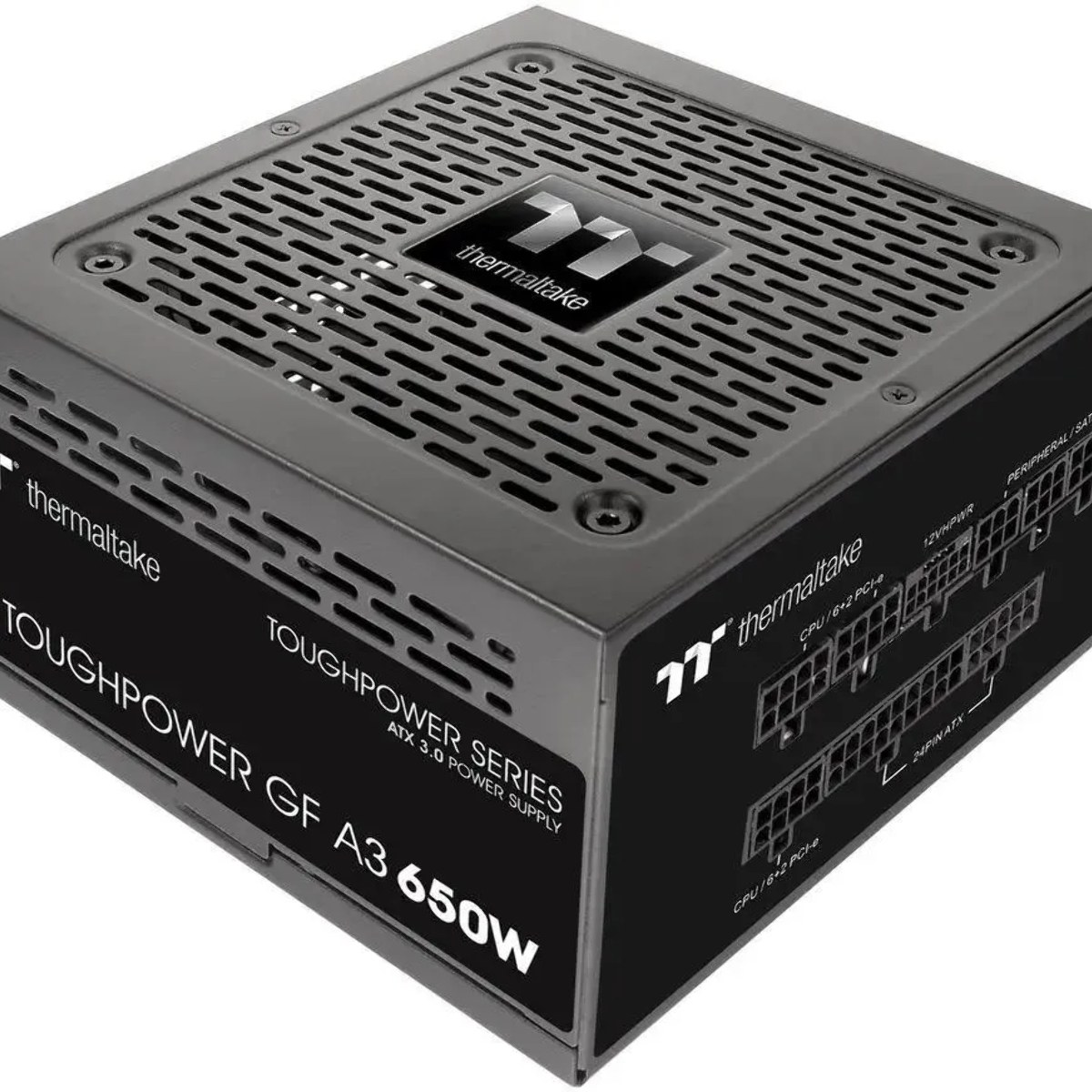 Блок питания Thermaltake Toughpower GF A3 (PS-TPD-0650FNFAGE-H), 650Вт, 80 PLUS Gold, 120мм, модульный, черный