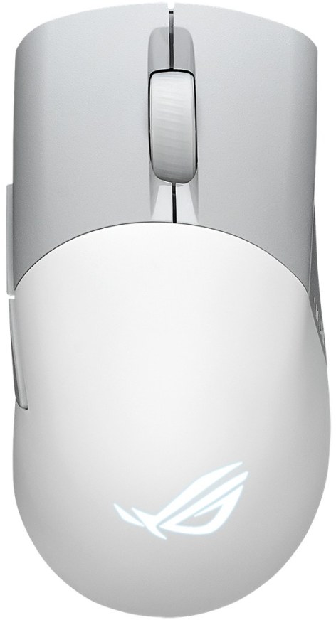 Мышь беспроводная/проводная ASUS ROG Keris Wireless AimPoint белый, 36000 dpi, радиоканал, Bluetooth, USB, кнопки - 5