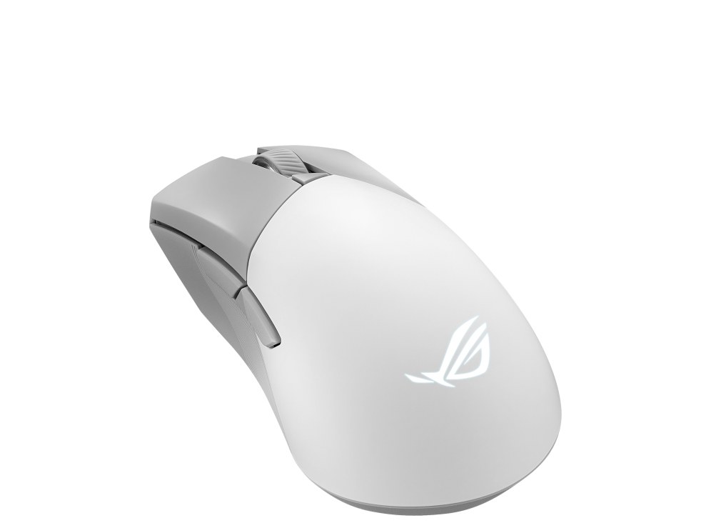 Мышь беспроводная/проводная ASUS ROG Gladius III AimPoint белый, 36000 dpi, Bluetooth / USB, Bluetooth / радиоканал, кнопки - 6