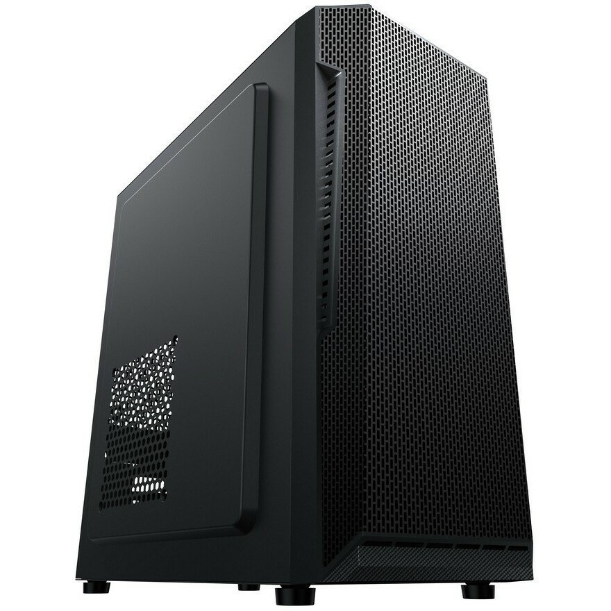 Компьютерный корпус ACD Coffre 104M mATX, черный, CPU 140мм, VGA 245мм, PSU 285мм, 2x3.5INT, 1x2.5INT, 2xUSB 2.0, 1xUSB 3.0, HD Audio, w/o FAN, w/o PSU