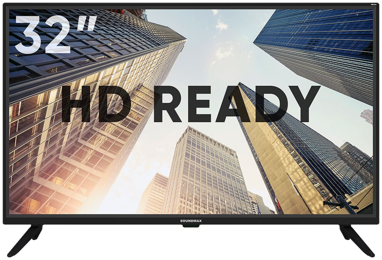 Телевизор Soundmax 32" SM-LED32M12 черный LED HD 60Hz