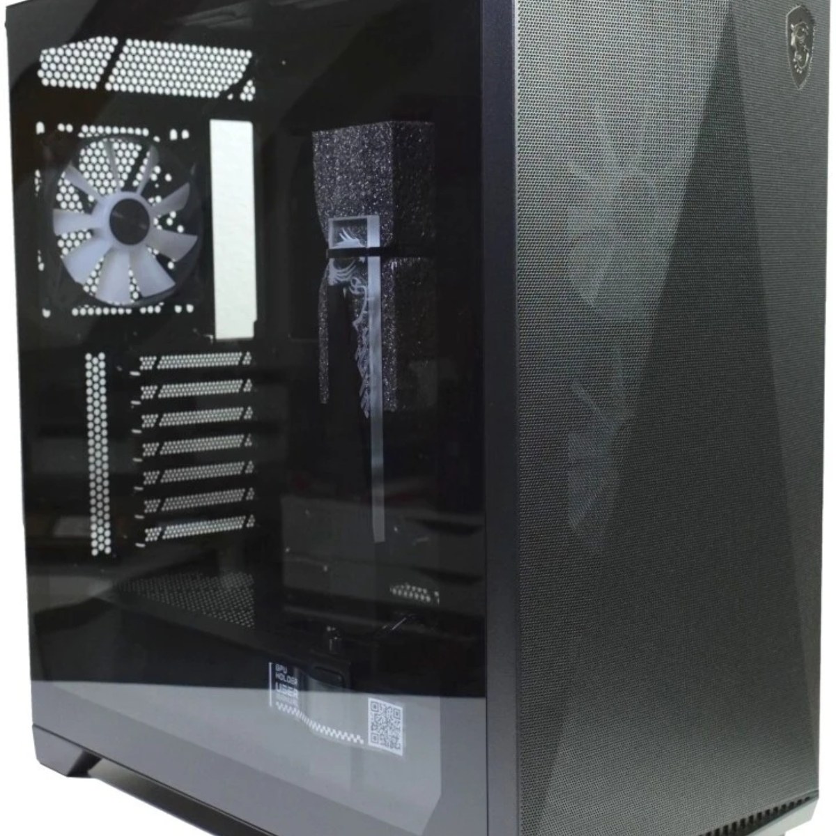 Компьютерный корпус MSI MPG GUNGNIR 300R AIRFLOW Midi Tower, EATX, 2xUSB 3.2 Gen 1, 1xUSB 3.2 Gen2 Type-C,4x120мм PWM ARGb Fan, ARGb+PWM Control Board, Tempered Glass Window