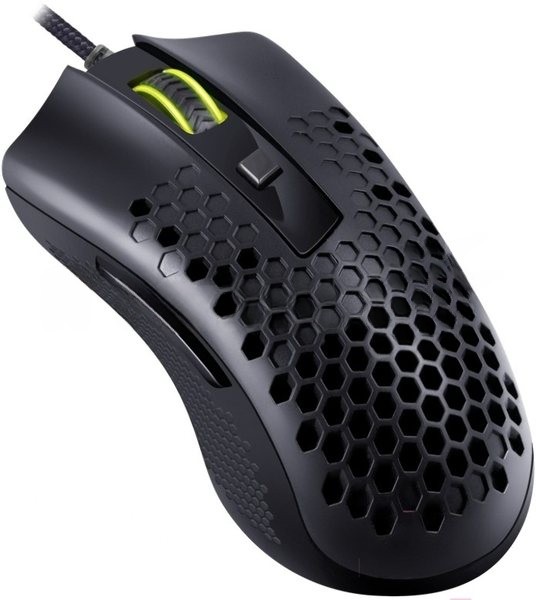 Мышь проводная Redragon Storm Basic черный, 6200 dpi, USB Type-A, кнопки - 6