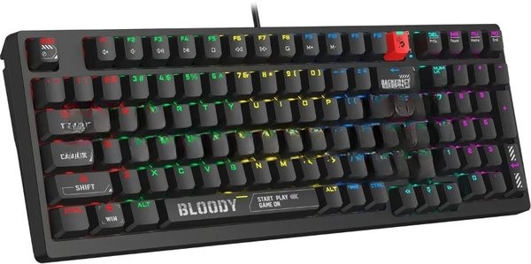 Клавиатура проводная A4Tech Bloody S98 (S98 черный) USB черный