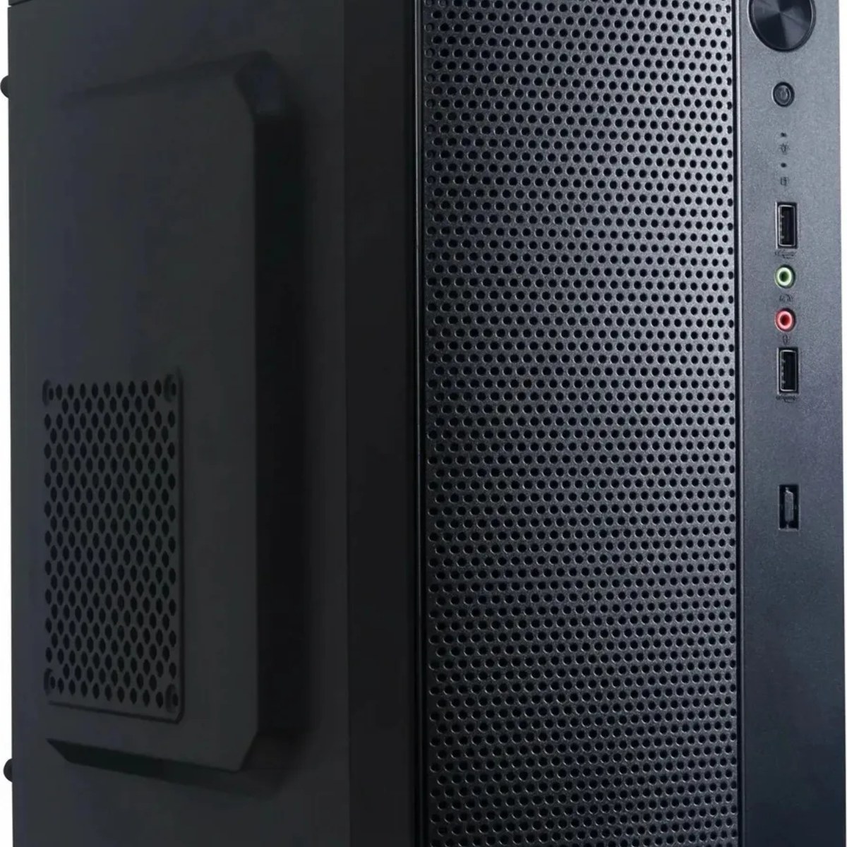 Компьютерный корпус Accord ENTRY ACC-242B черный без БП mATX 2xUSB 2.0 audio