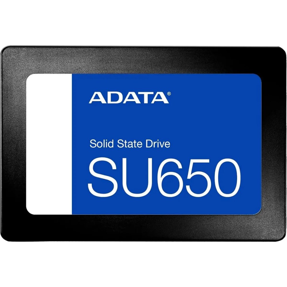 Накопитель SSD ADATA Ultimate SU650, 2000 Gb, SATA, 2.5", R/W 520/450, без радиатора