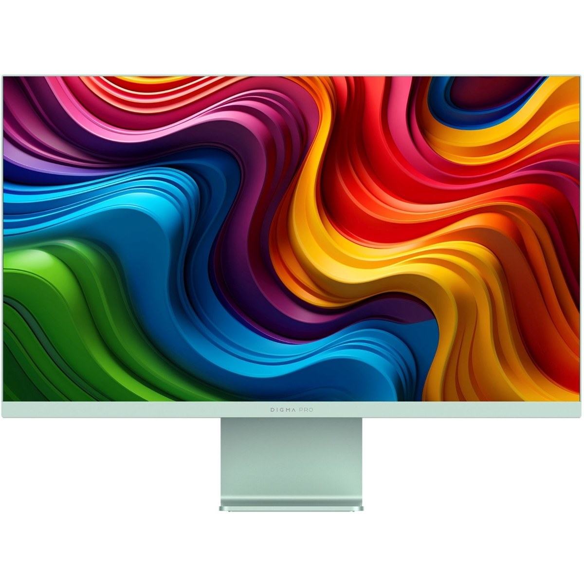 Монитор 27" Digma Pro Art L IPS 2560x1440, 165 Гц, 5 мс, 16:9, 300 кд/м², 1xHDMI 2.1, 1xDP, 1xUSB-C, 2x2 Вт, зеленый