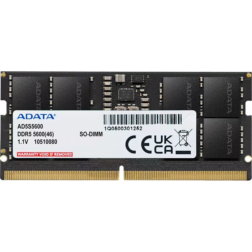 Оперативная память XPG, DDR5, 32Gb (1x32 Gb), 5600 MHz, CL46, SO-DIMM