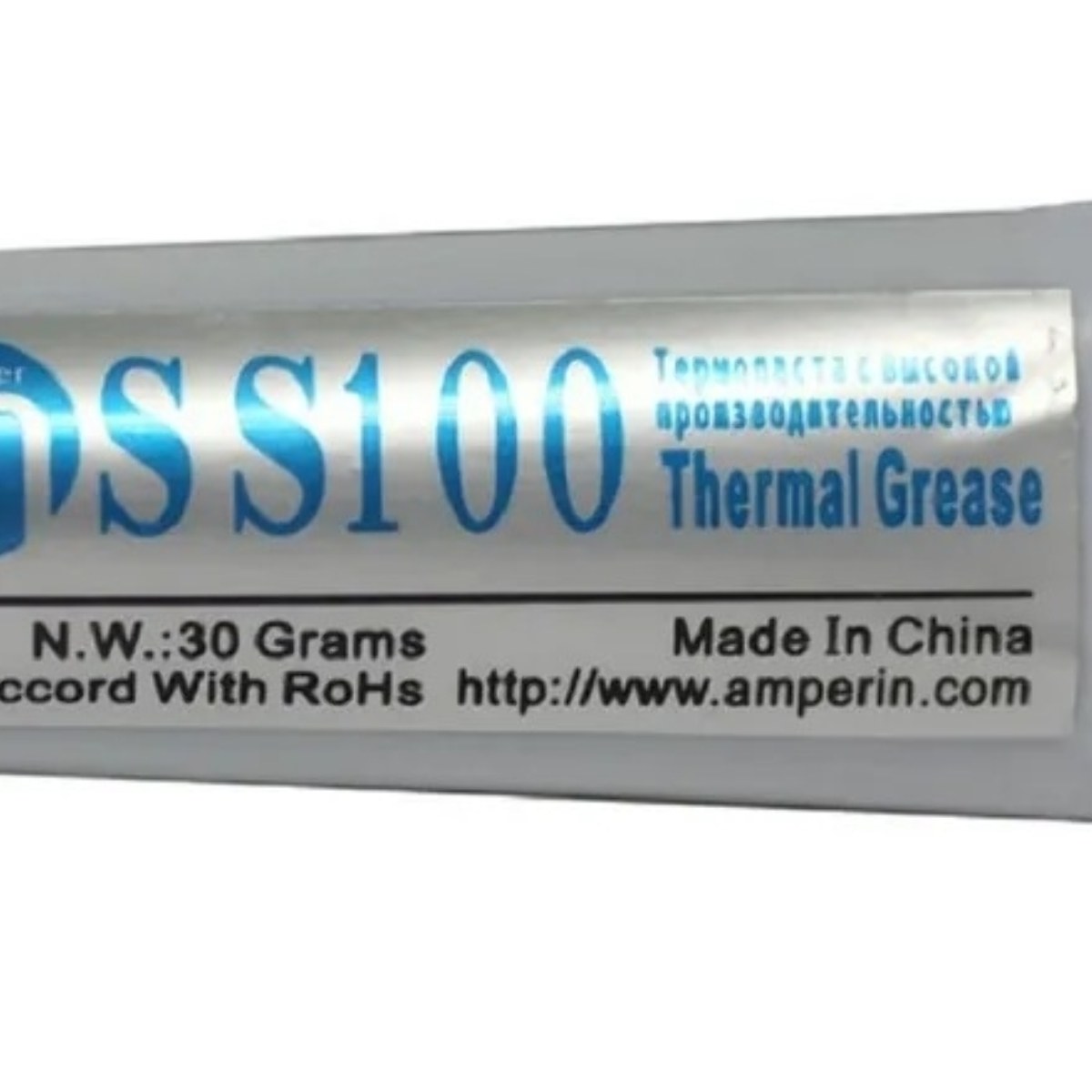 Термопаста Amperin SS100, 30 г, 8.5 Вт/(м⋅К), тюбик