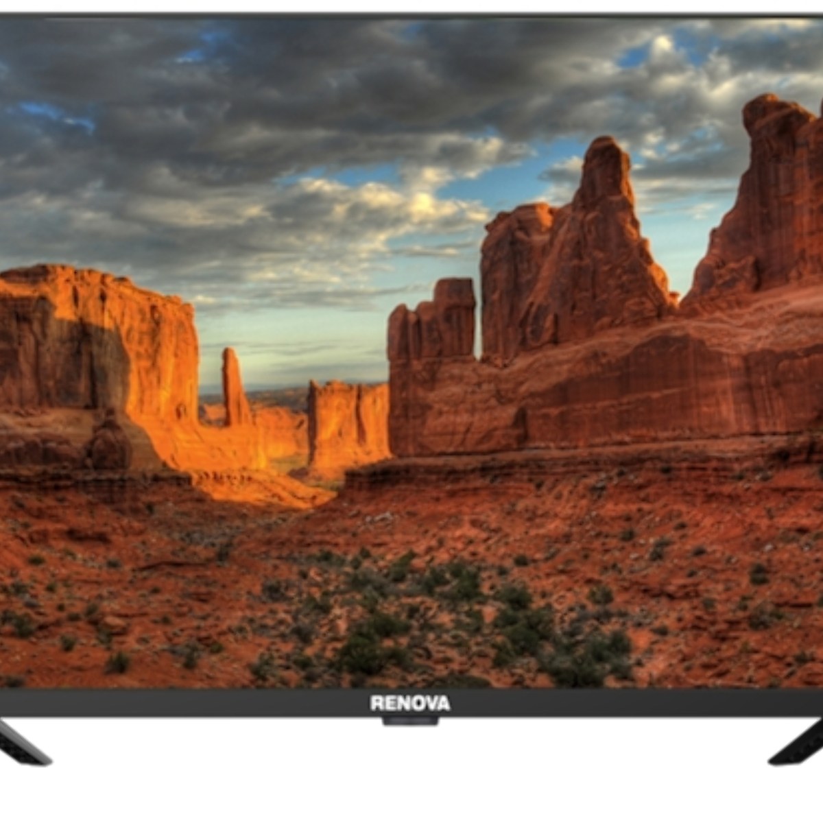 Телевизор Renova 32" TLE-32SBM черный DLED HD 60Hz Smart TV Android