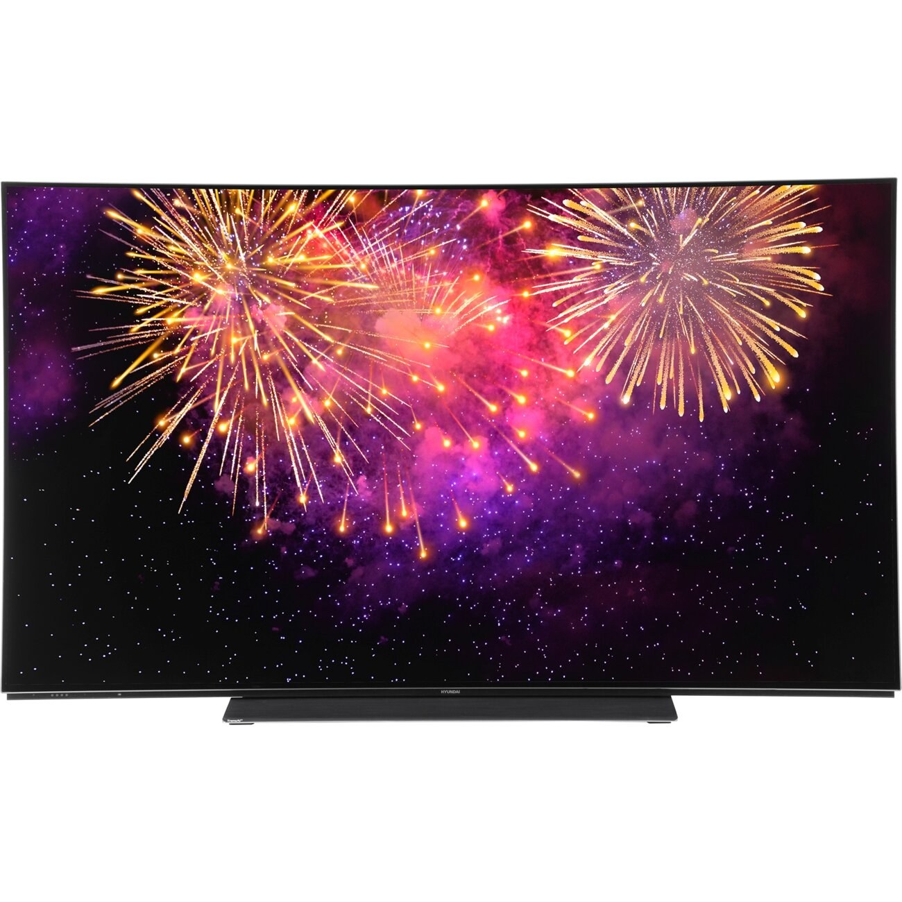 Телевизор Hyundai 55" H-LED55OBU7700 черный OLED UHD 120Hz Smart TV