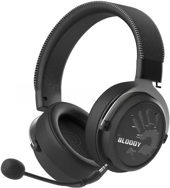 Гарнитура Bloody MR590 Sports чёрный, беспроводная + проводная, Bluetooth, до 35 ч