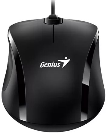 Мышь проводная Genius DX-101 черный, 1200 dpi, USB, кнопки - 3