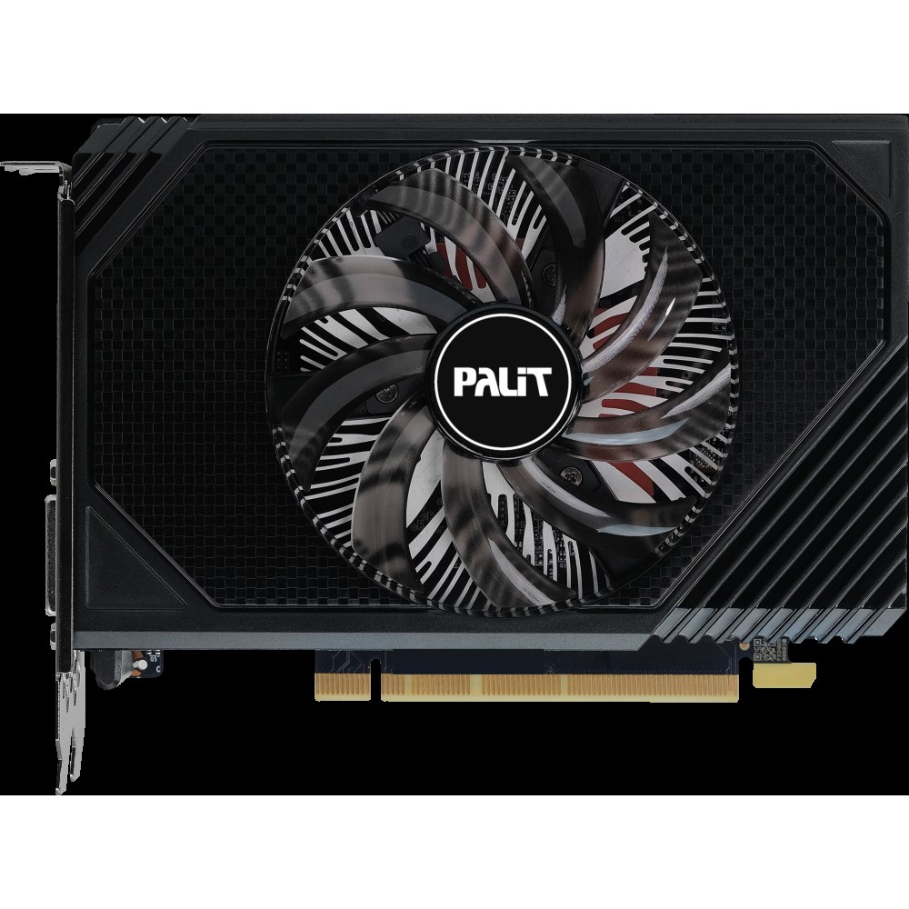 Видеокарта Palit RTX 3050 STORMX OC 6Gb NVIDIA GeForce RTX 3050 6Gb PCI-E 4.0 96bit GDDR6 1042/14000 DVIx1 HDMIx1 DPx1 HDCP Ret