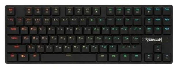 Клавиатура беспроводная Redragon Anubis K539-RGB, USB, Bluetooth/Радиоканал, черный