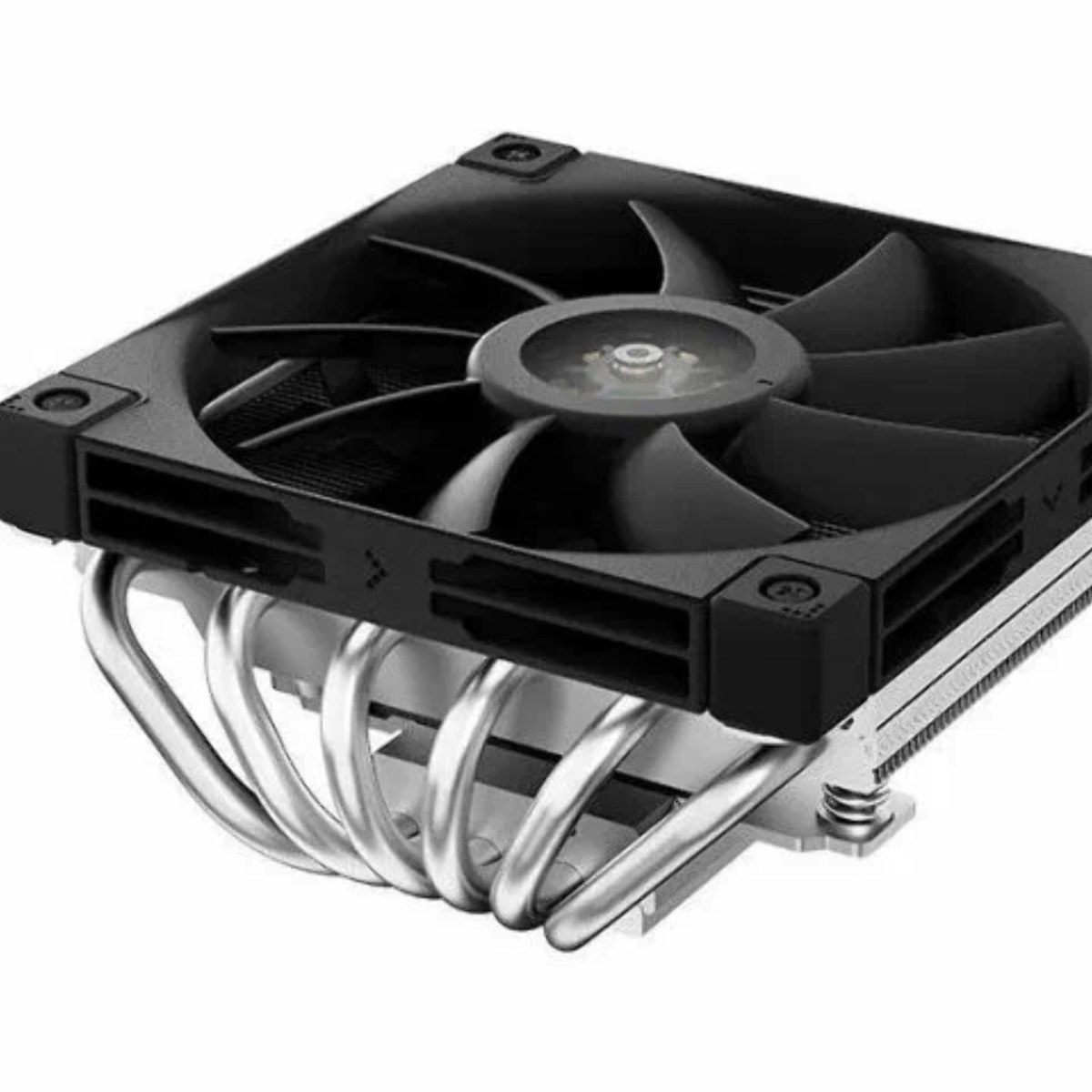 Кулер для процессора DEEPCOOL AN600 черный, 120 мм, алюминий, 1850 об/мин, 24.2 дБ, 4 pin, 180 Вт, 67 мм