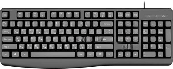 Клавиатура проводная Acer OKW301 (ZL.KBDCC.01A), USB, черный