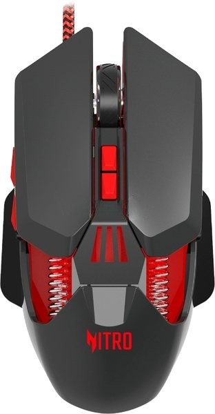 Мышь проводная Acer Nitro OMW302 черный, 7200 dpi, USB, кнопки - 7