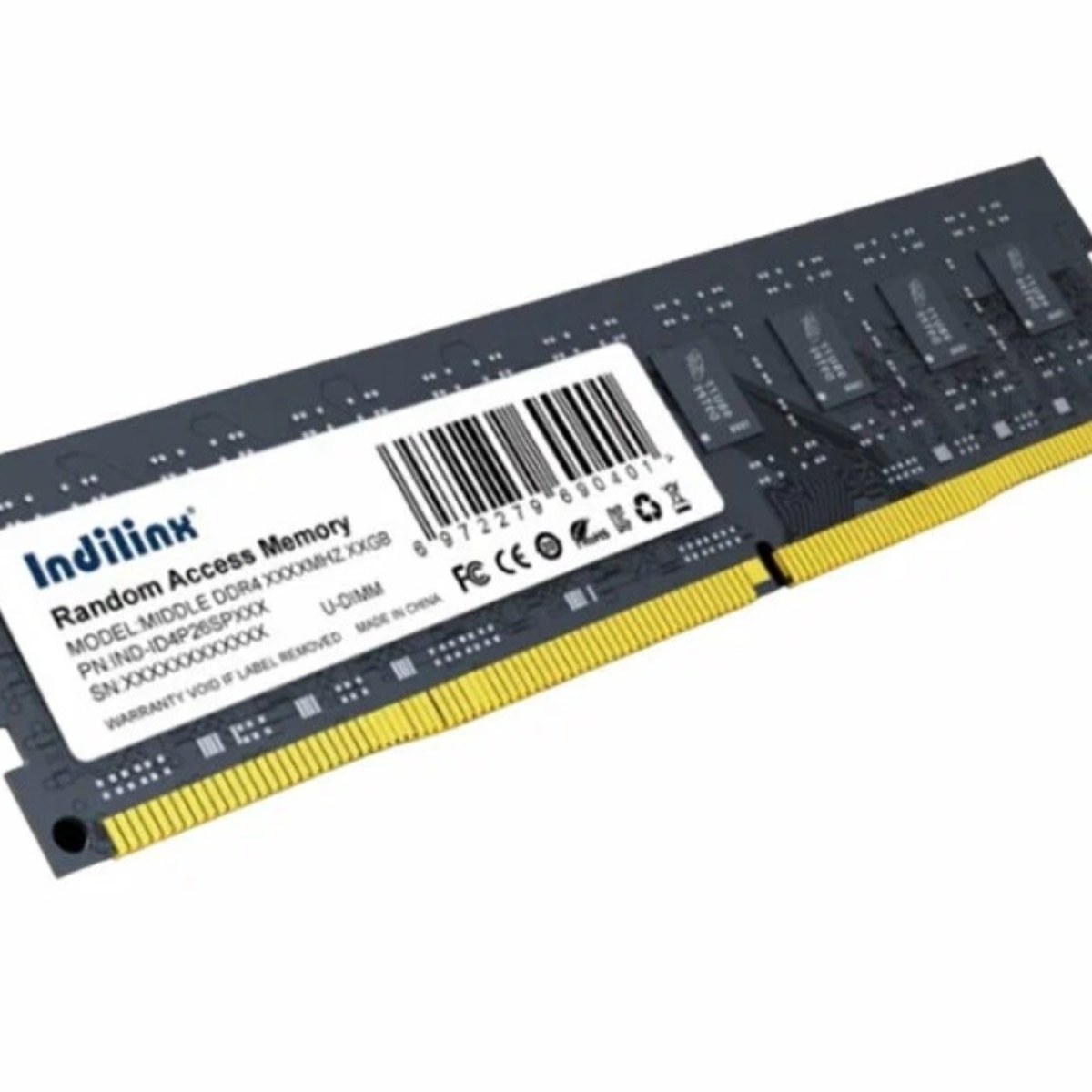 Оперативная память Indilinx, DDR4, 8GB (1x8GB), 3200 MHz, CL19, DIMM