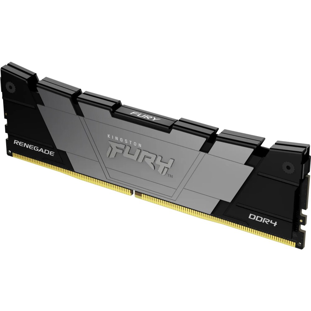 Оперативная память Kingston Fury Renegade, DDR4, 8GB (1x8GB), 3200MHz, CL16, DIMM, с радиатором, черный