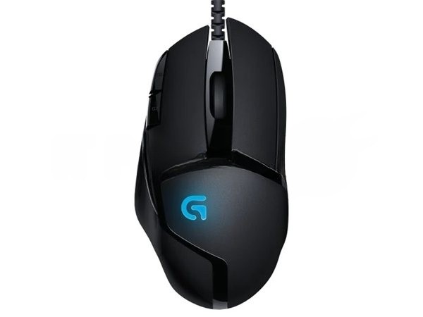 Мышь проводная Logitech G402 Hyperion Fury черный, 4000 dpi, USB, кнопки - 8