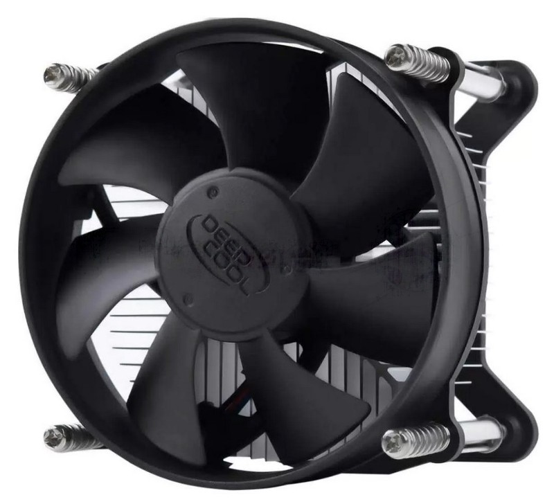 Кулер DEEPCOOL DP-ICAS-CK11508 черный 92мм алюминий 2200rpm 30db 4-pin 65W 70мм