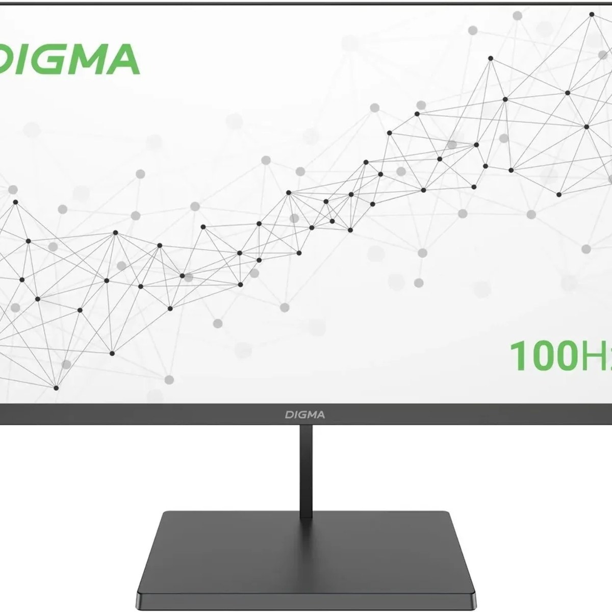 Монитор 27" Digma Progress 27A501F VA 1920x1080, 100 Гц, 5 мс, 16:9, 300 кд/м2, 1xHDMI, 1xVGA, 1x3.5 мм, черный