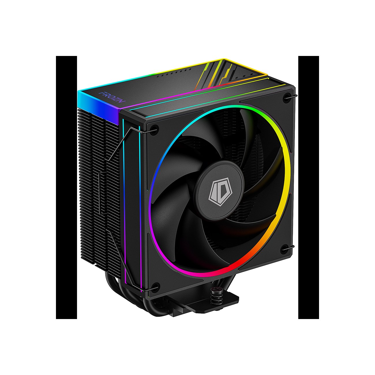 Кулер ID-Cooling FROZN A410 ARGb черный 120мм алюминий/медь 2000rpm 30db 4-pin 220W 152мм